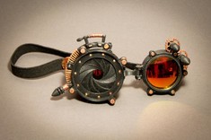 Gogle steampunk