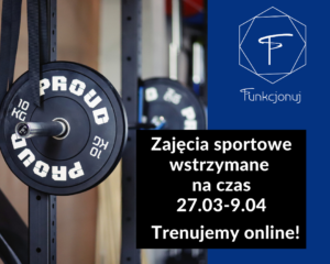 Przechodzimy na online – studio tymczasowo zamknięte