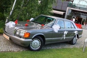 MERCEDES S-Klasa SEL W126 LONG auto limuzyna samochód