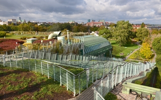 ogrody botaniczne warszawa Ogród Biblioteki Uniwersyteckiej