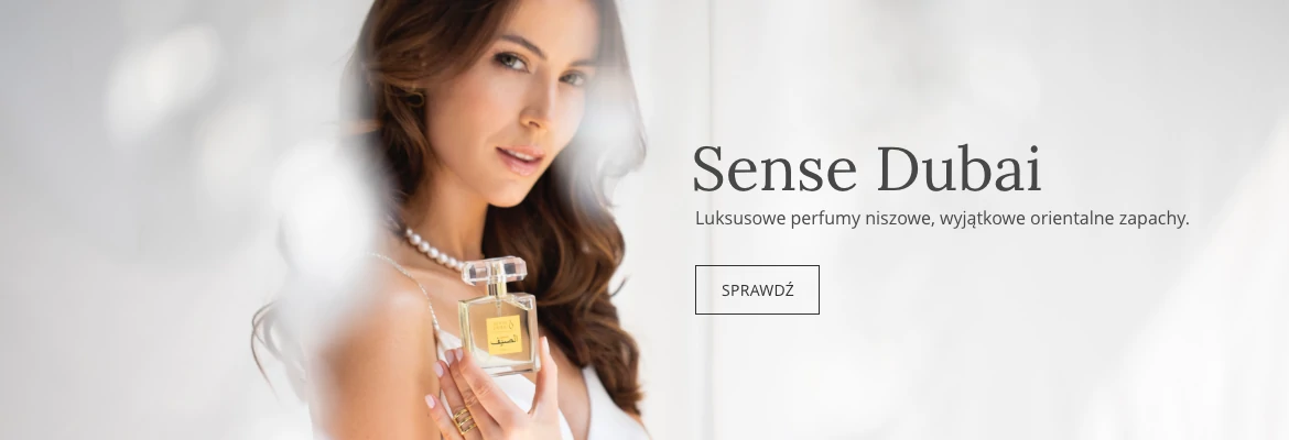 perfumy outlet warszawa Sense Dubai. Perfumeria niszowa.